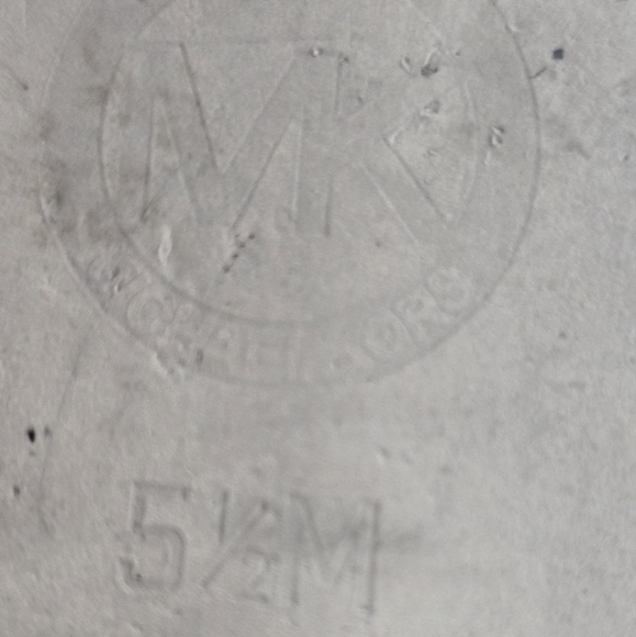 Michael Kors Loafers Womens 5.5 Black Dion Snakeskin Leather Ballet Flats - Picture 12 of 16